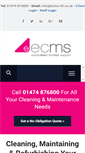 Mobile Screenshot of ecms-ltd.co.uk