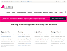 Tablet Screenshot of ecms-ltd.co.uk